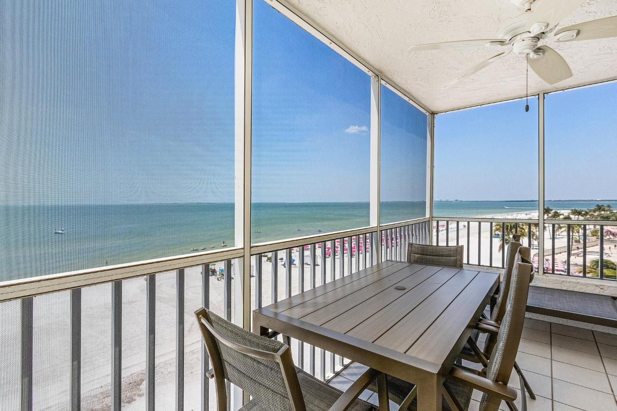 Fantastic Gulf Front Condo On The North End Of The Island - Beach Villas # 504 Condo Форт Майерс Бийч Екстериор снимка